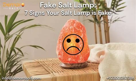 are fake salt lamps salty